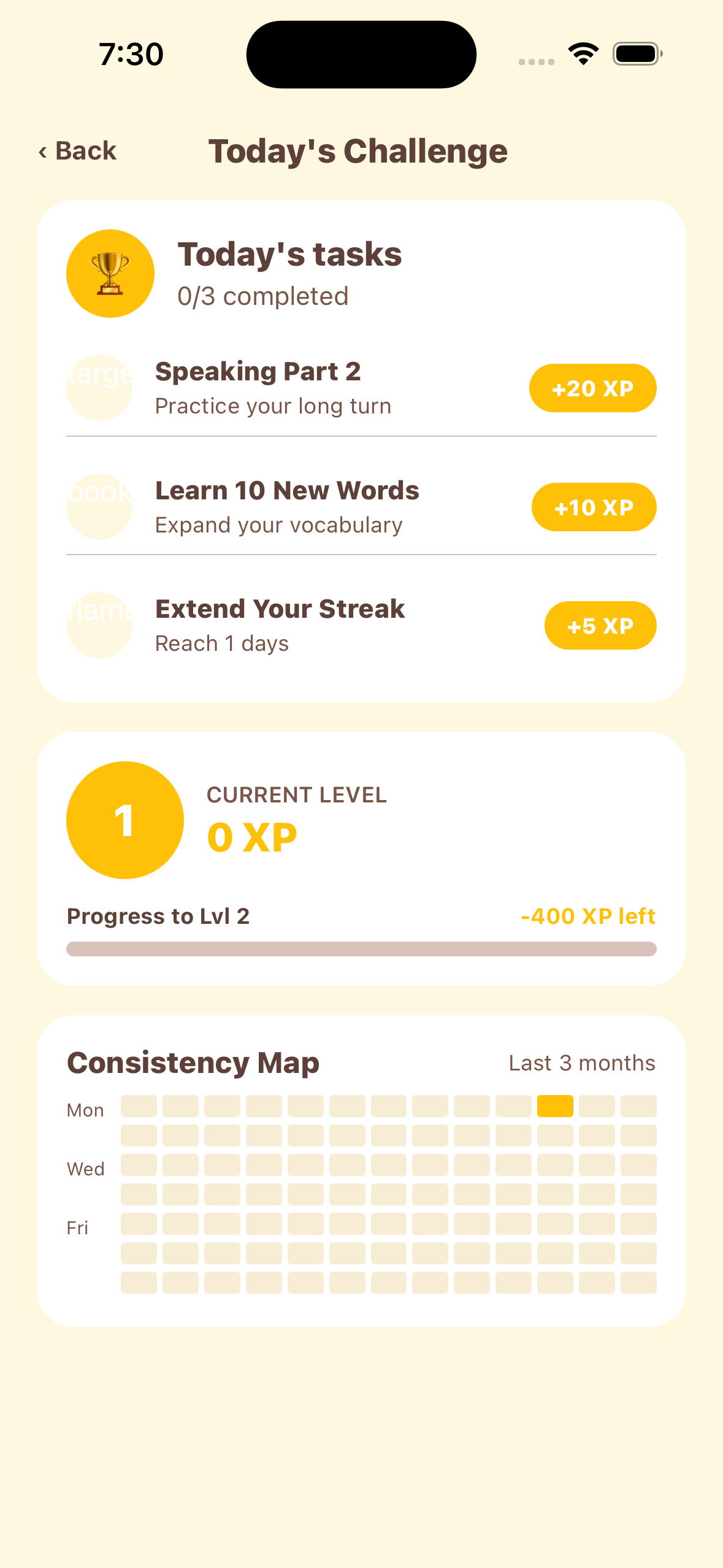 Spiko progress screen